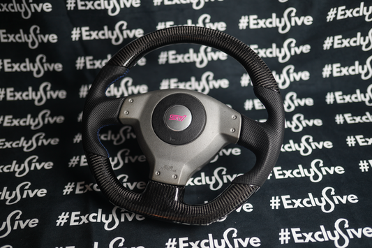 2004-2007 Subaru STI  Custom Steering Wheel by Exclusive Steering