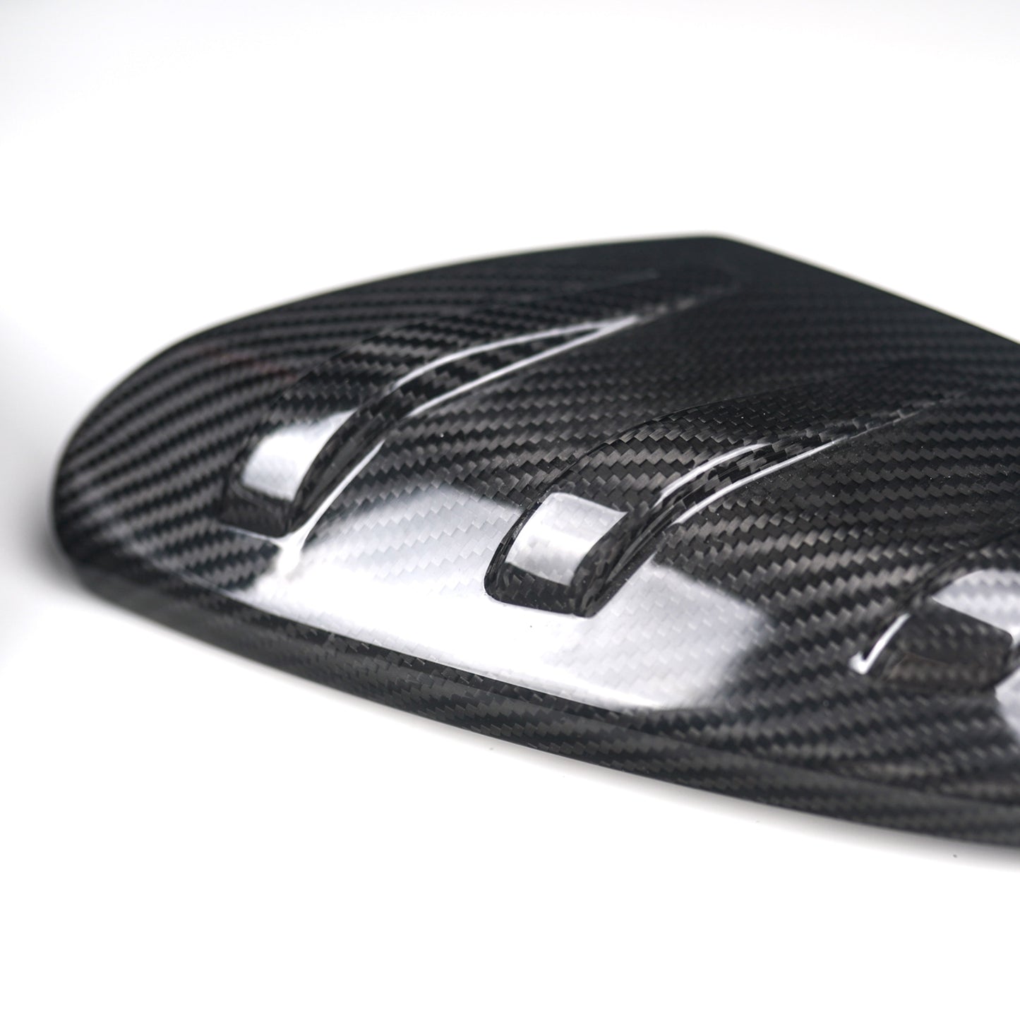 JDMuscle [17-21 FK8 Type R] Tanso Carbon Fiber MU Style Side Mirror Covers | JDM-FK8-MC1