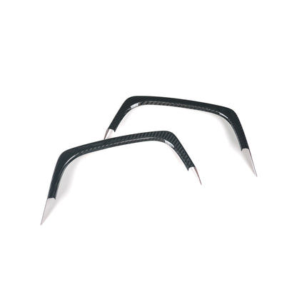 JDMuscle [15-21 WRX/STI] Carbon Fiber Exhaust Trim Covers