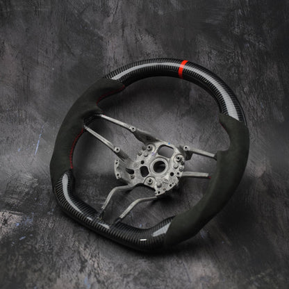 2014-2020 Porsche 911 (991.2) / GT3/GT3RS(991) / 718 Boxster/Cayman (982) / Cayenne (958.2) / Panamera (971) / Macan(95B)  |  Custom Steering Wheel by Exclusive Steering