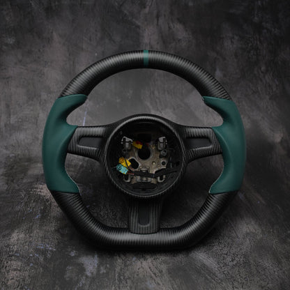2009 - 2016 Porsche 911, GT3, Boxster, Cayman, Cayenne, & Panamera s |  Custom Steering Wheel by Exclusive Steeringfor