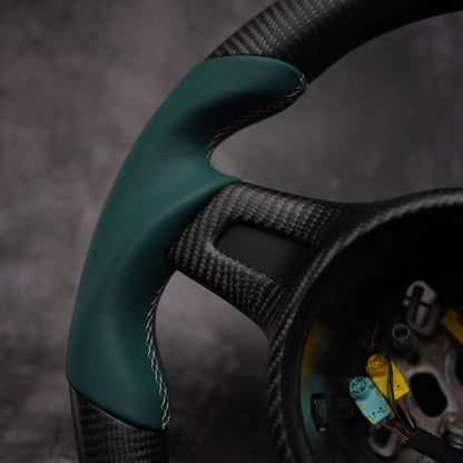 2009 - 2016 Porsche 911, GT3, Boxster, Cayman, Cayenne, & Panamera s |  Custom Steering Wheel by Exclusive Steeringfor