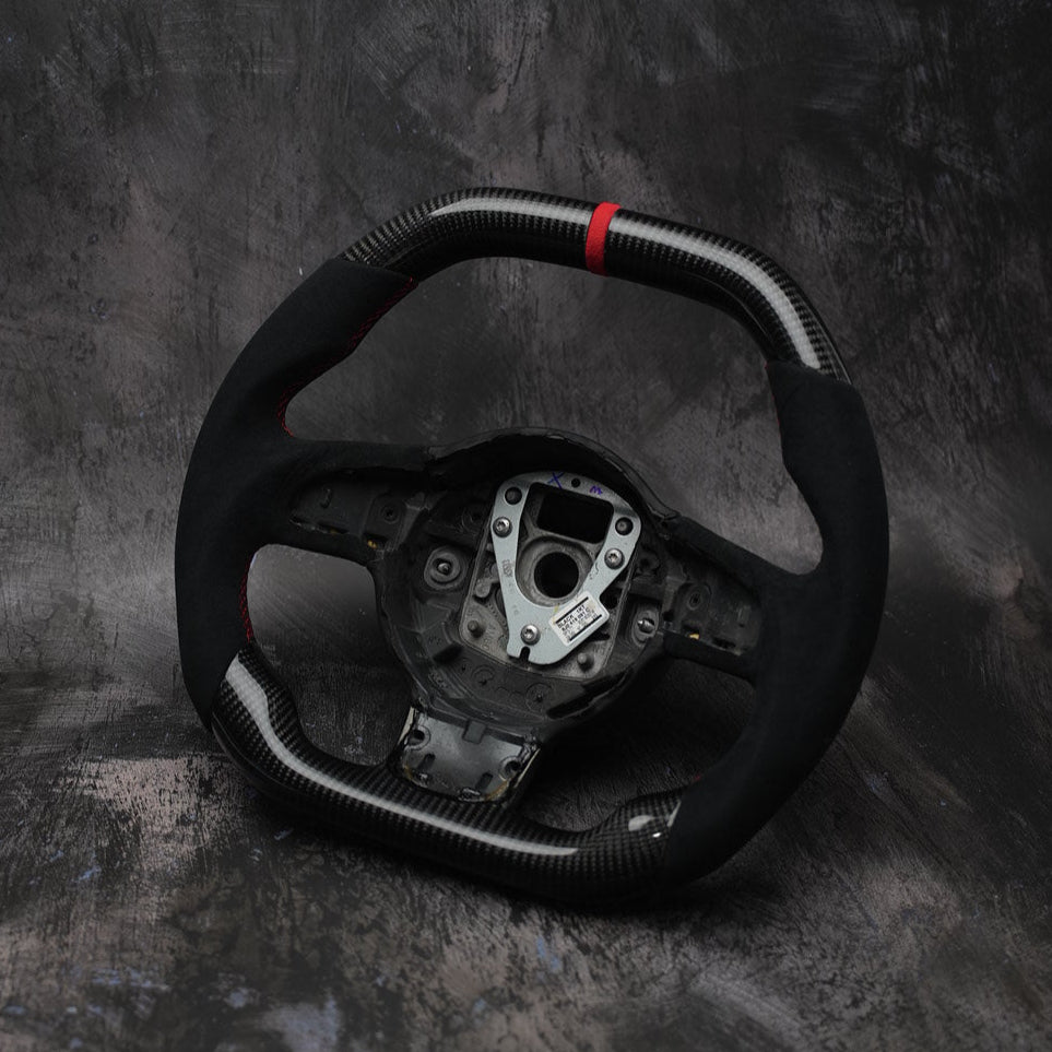 2012-2018 Audi A3 / A4 / A5 / A6 / A7 / A8 / S3 / S4 / S5 / S6 / S7 / S8 / RS7 Custom Steering Wheel by Exclusive Steering