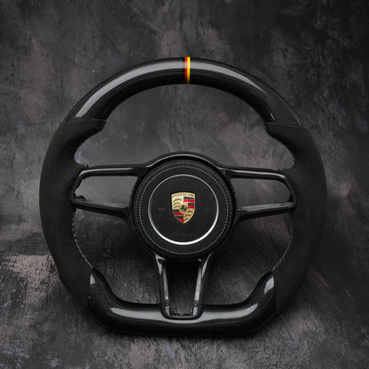 2014-2020 Porsche 911 (991.2) / GT3/GT3RS(991) / 718 Boxster/Cayman (982) / Cayenne (958.2) / Panamera (971) / Macan(95B)  |  Custom Steering Wheel by Exclusive Steering