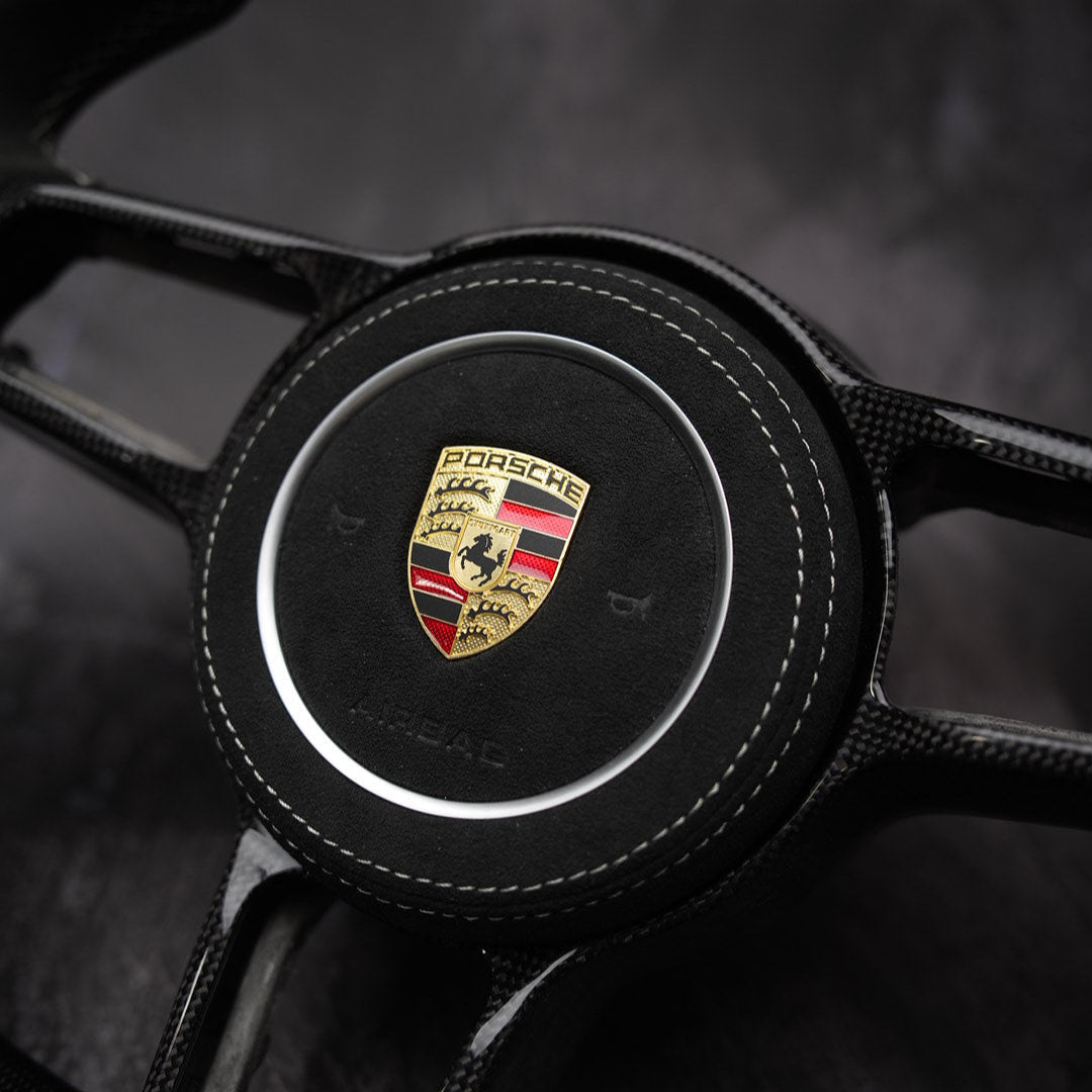2014-2020 Porsche 911 (991.2) / GT3/GT3RS(991) / 718 Boxster/Cayman (982) / Cayenne (958.2) / Panamera (971) / Macan(95B)  |  Custom Steering Wheel by Exclusive Steering