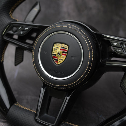 2014-2020 Porsche 911 (991.2) / GT3/GT3RS(991) / 718 Boxster/Cayman (982) / Cayenne (958.2) / Panamera (971) / Macan(95B)  |  Custom Steering Wheel by Exclusive Steering