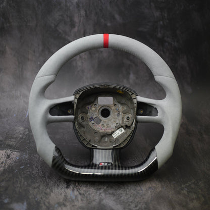 2005-2011 Audi A3 / A4 / A5 / A6 / Q5 / Q7 / S4 / S5  Custom Steering Wheel by Exclusive Steering