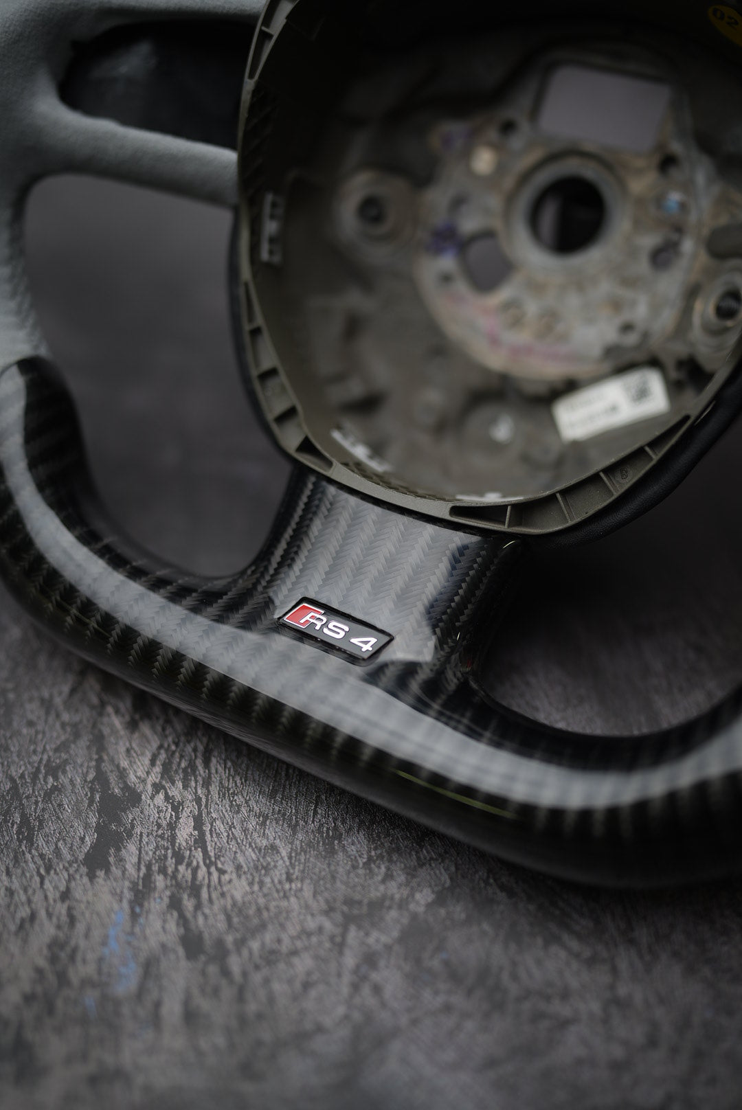 2005-2011 Audi A3 / A4 / A5 / A6 / Q5 / Q7 / S4 / S5  Custom Steering Wheel by Exclusive Steering