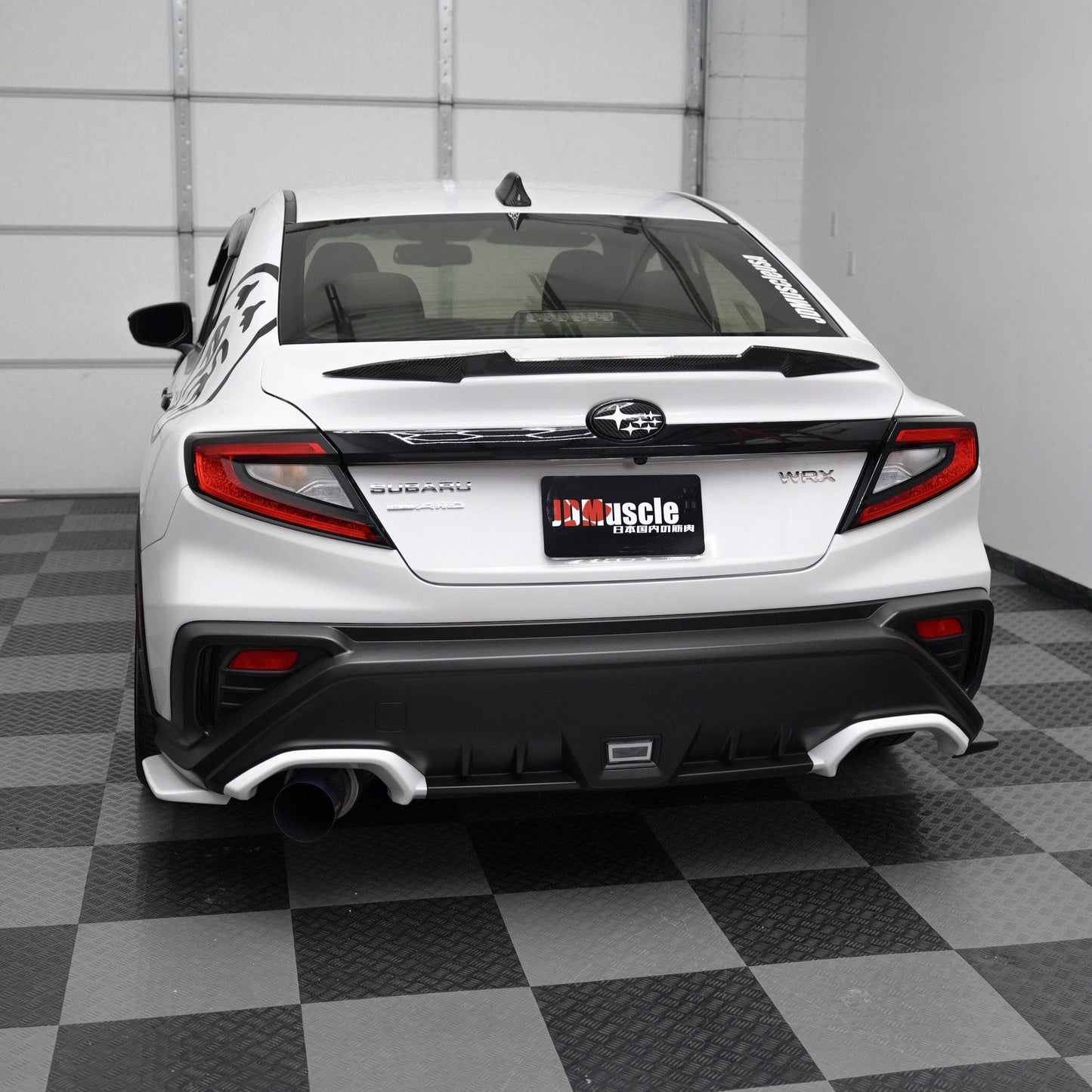 JDMuscle [22-25 WRX] Carbon Fiber Duck Bill V6