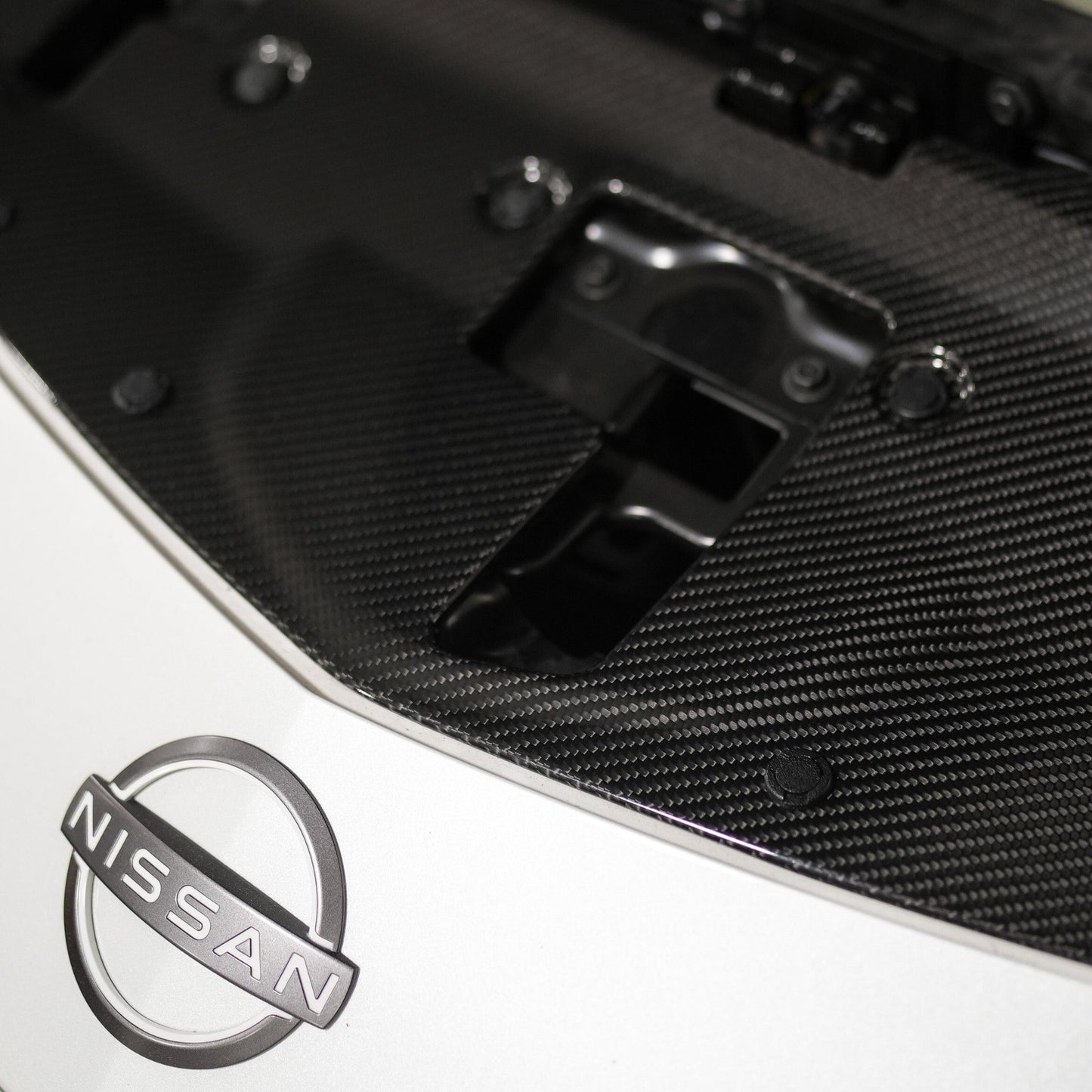 JDMuscle [23-24 Nissan Z] Carbon Fiber Radiator Shroud