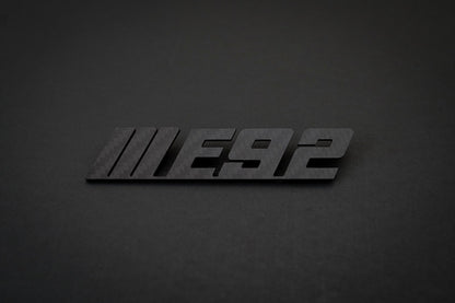 BMW Carbon Fiber N55 Emblem Gloss & Matte