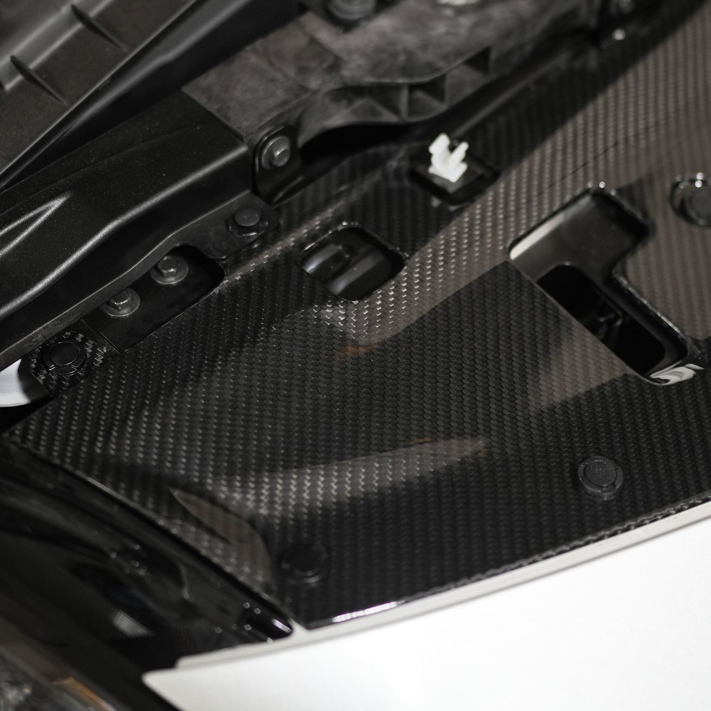 JDMuscle [23-24 Nissan Z] Carbon Fiber Radiator Shroud