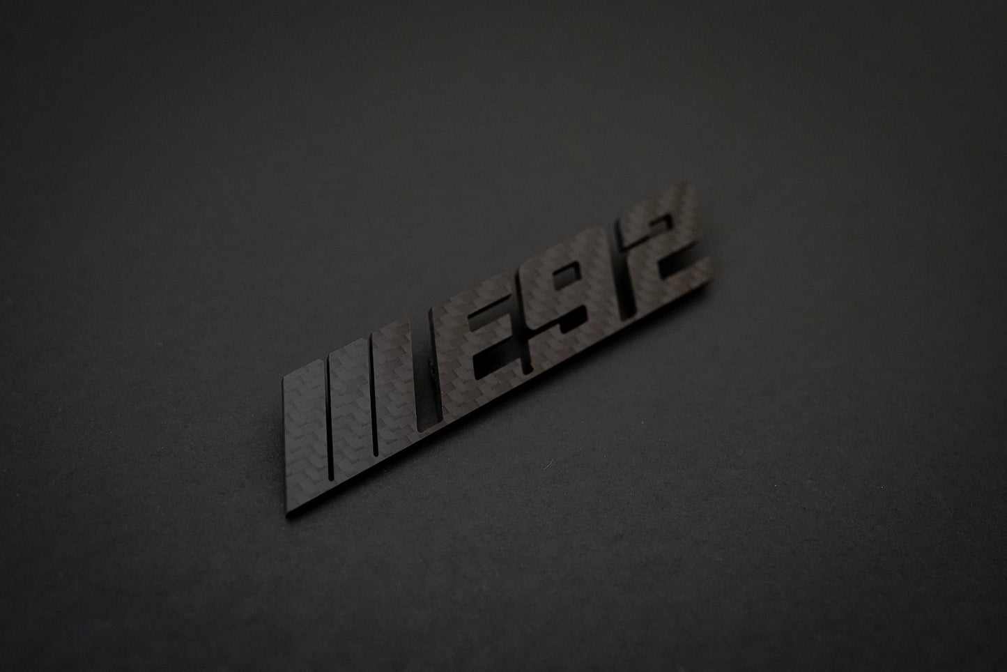BMW Carbon Fiber N54 Emblem Gloss & Matte
