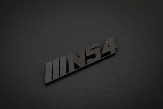 BMW Carbon Fiber N54 Emblem Gloss & Matte