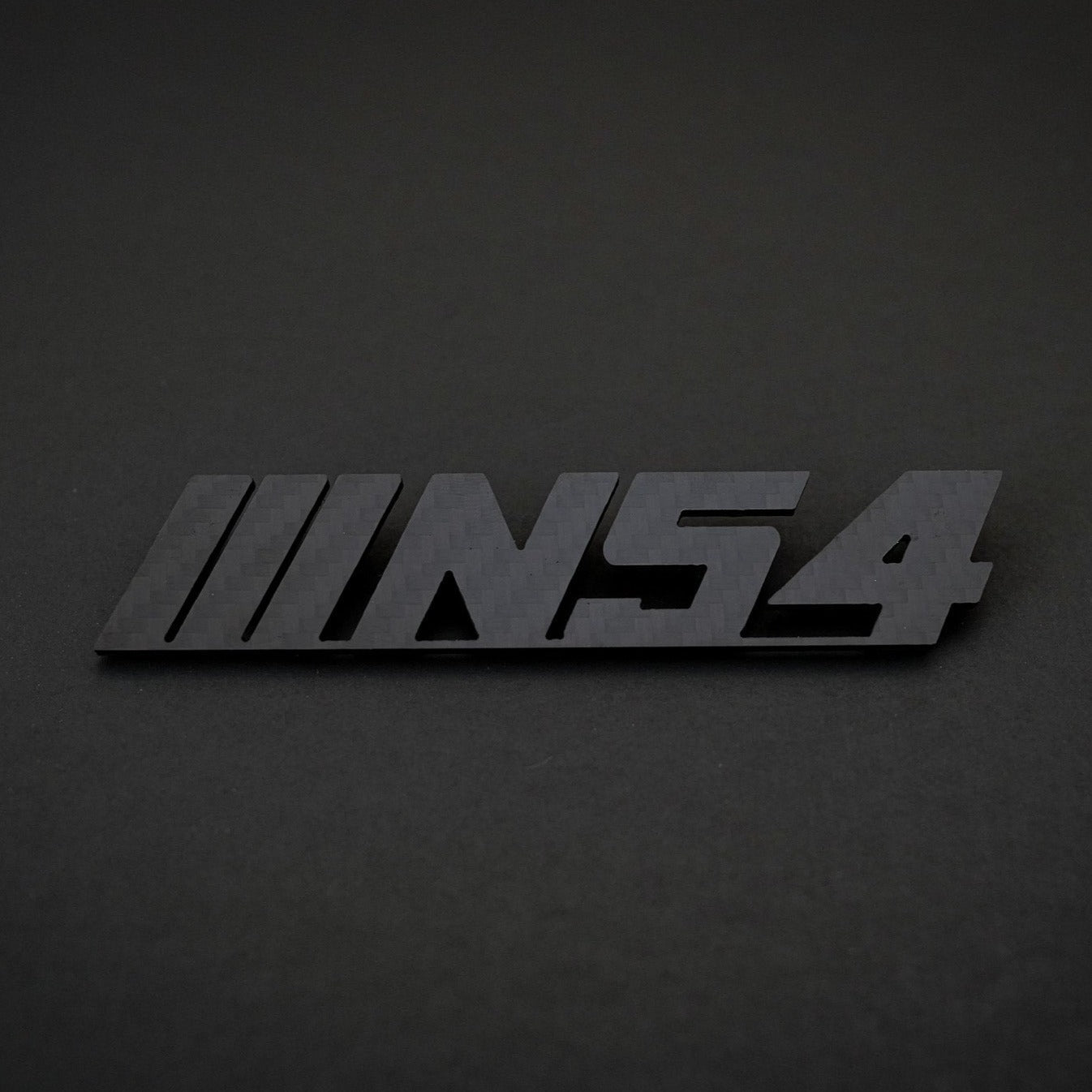 BMW Carbon Fiber N54 Emblem Gloss & Matte