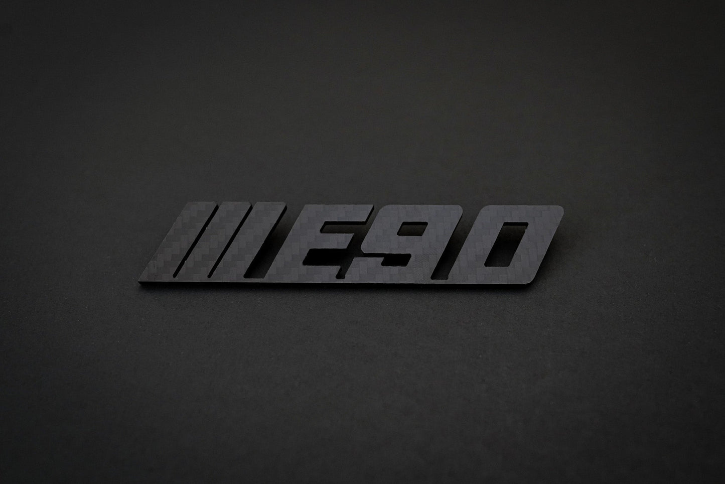 BMW Carbon Fiber N55 Emblem Gloss & Matte
