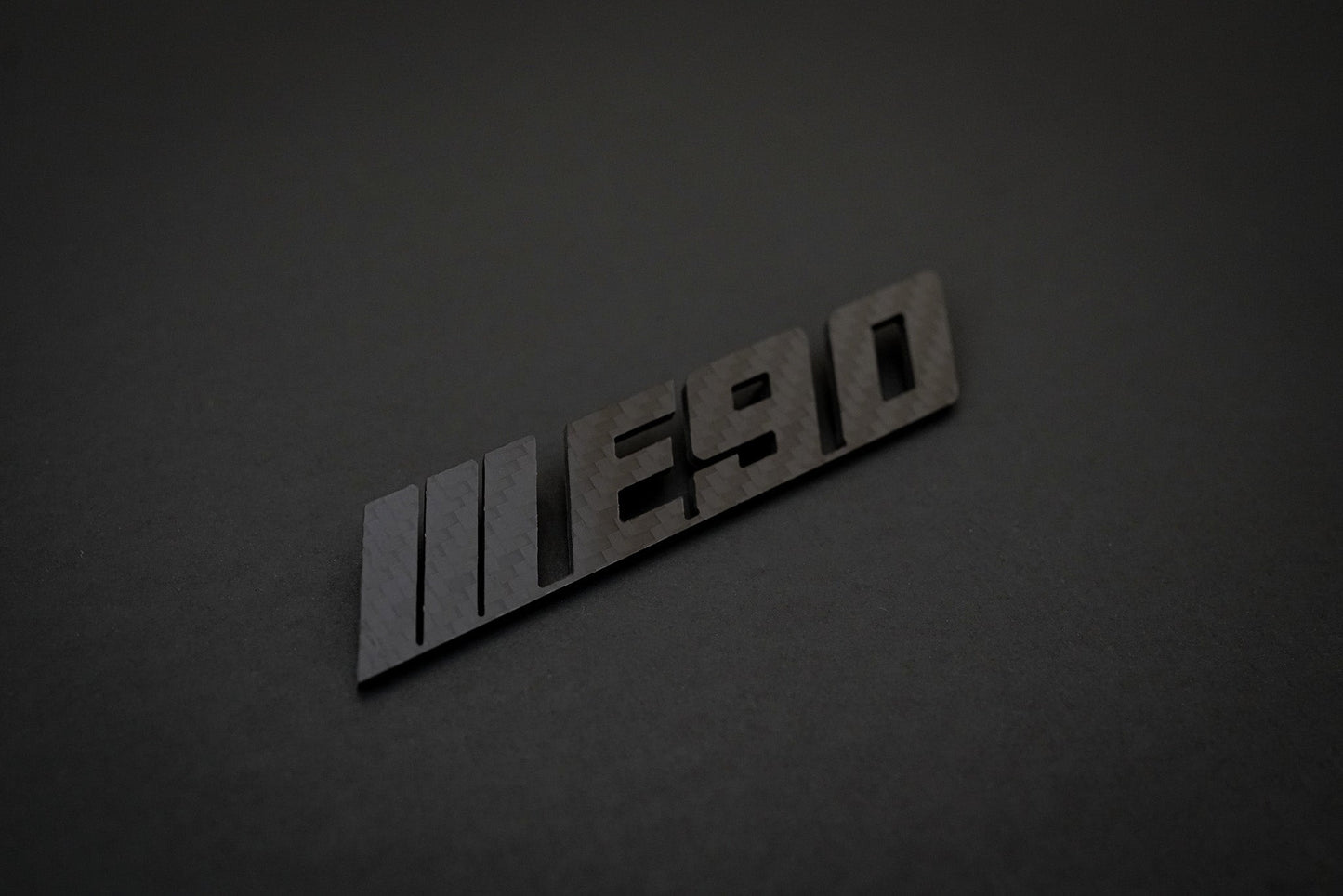 BMW Carbon Fiber N54 Emblem Gloss & Matte