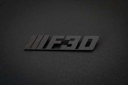 BMW Carbon Fiber N54 Emblem Gloss & Matte