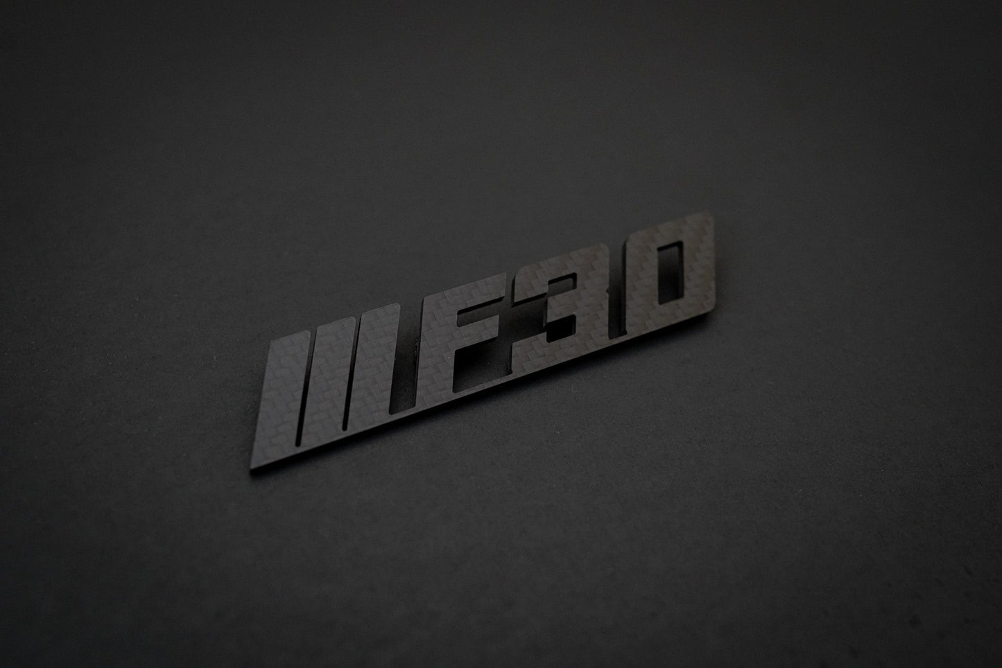 BMW Carbon Fiber N55 Emblem Gloss & Matte