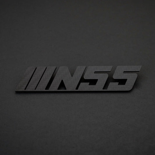 BMW Carbon Fiber N55 Emblem Gloss & Matte