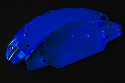 Tesla Model Y Brake Caliper Covers Aluminum Front & Rear Blue 19-24 (4PCS)