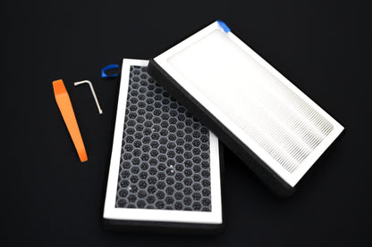 Tesla Cabin Air Filter Air Condition AC for Model 3 & Model Y Set of 2 Pcs HEPA 2016+