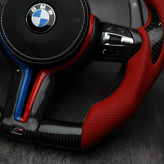2014-2022 BMW M2/M3/M4 F-Series  |  F80 F82 F83 F87 Custom Steering Wheel by Exclusive Steering