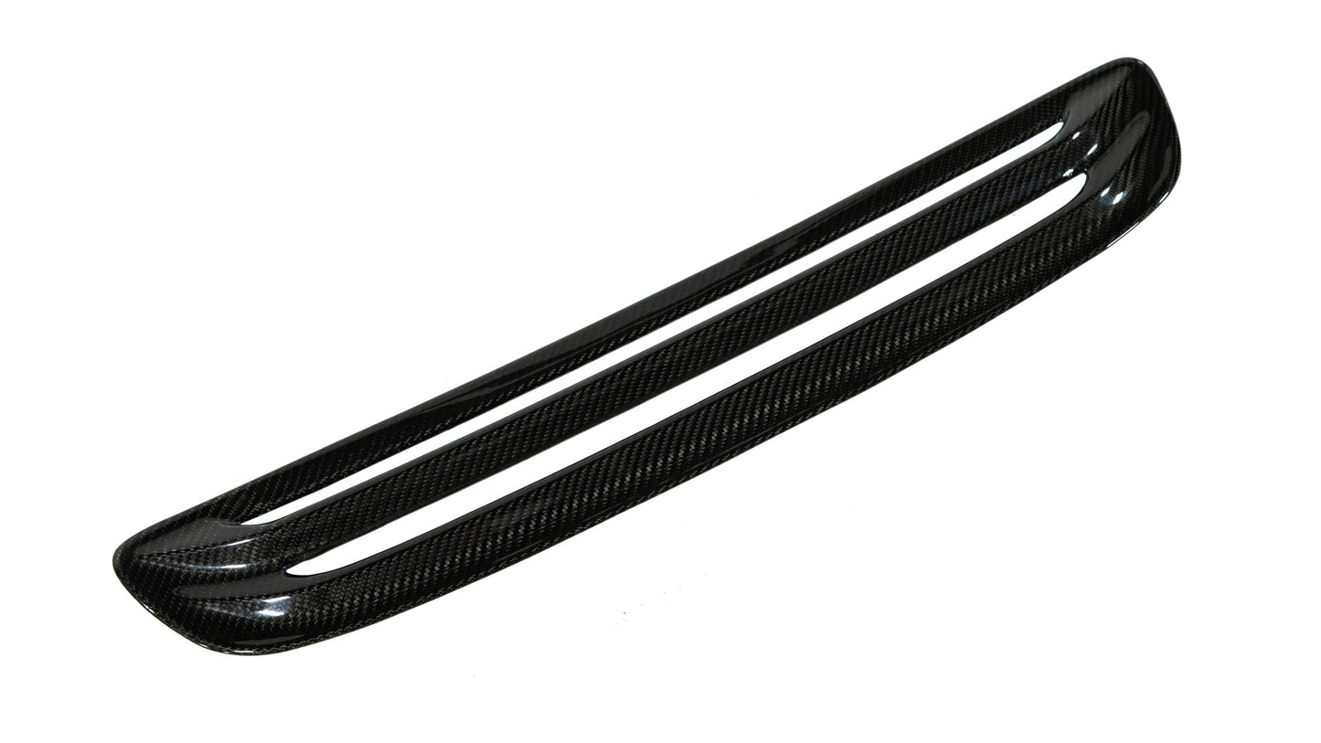 OLM Carbon Fiber Engine Hood Duct Cover - 2023+ Honda Civic Type R