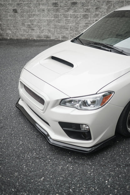 JDMuscle [15-17 WRX/STI] CS Style Front Bumper Grille-Paint Matched/Gloss Black