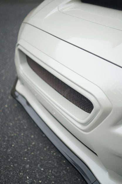 JDMuscle [15-17 WRX/STI] CS Style Front Bumper Grille-Paint Matched/Gloss Black