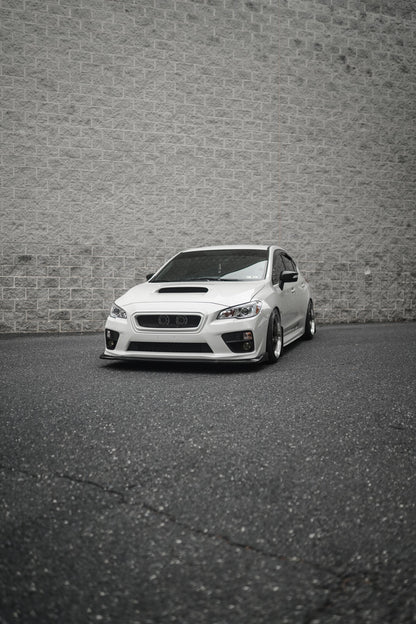 JDMuscle [15-17 WRX/STI] CS Style Front Bumper Grille-Paint Matched/Gloss Black