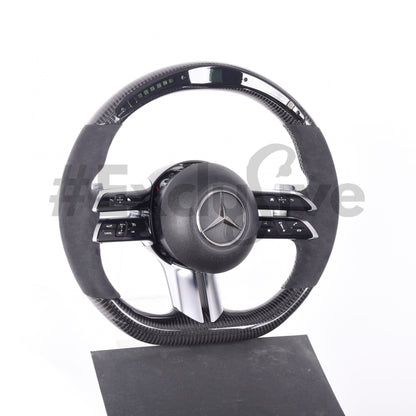 [Upgrade Conversion] Mercedes Benz 2020+ AMG Models Custom Steering Wheel by Exclusive Steering
