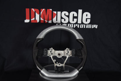 JDMuscle [15-21 WRX/STI] Custom Carbon Fiber Steering Wheel