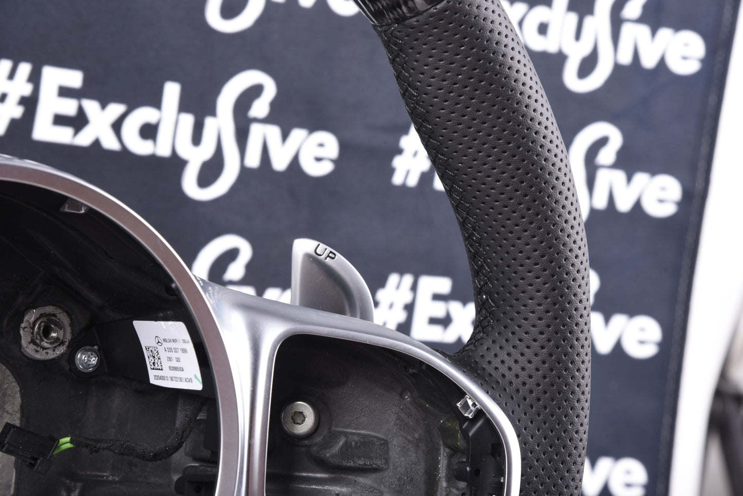 Mercedes Benz 2018+ AMG Model Custom Steering Wheel by Exclusive Steering