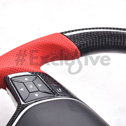 2012-2016 Mercedes Benz E-Class W212/C207/A207 Non-AMG  Custom Steering Wheel by Exclusive Steering