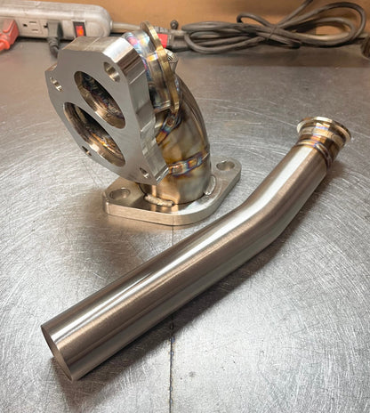 CCdesign 1G/2G DSM 2.5" External Wastegate O2 Housing