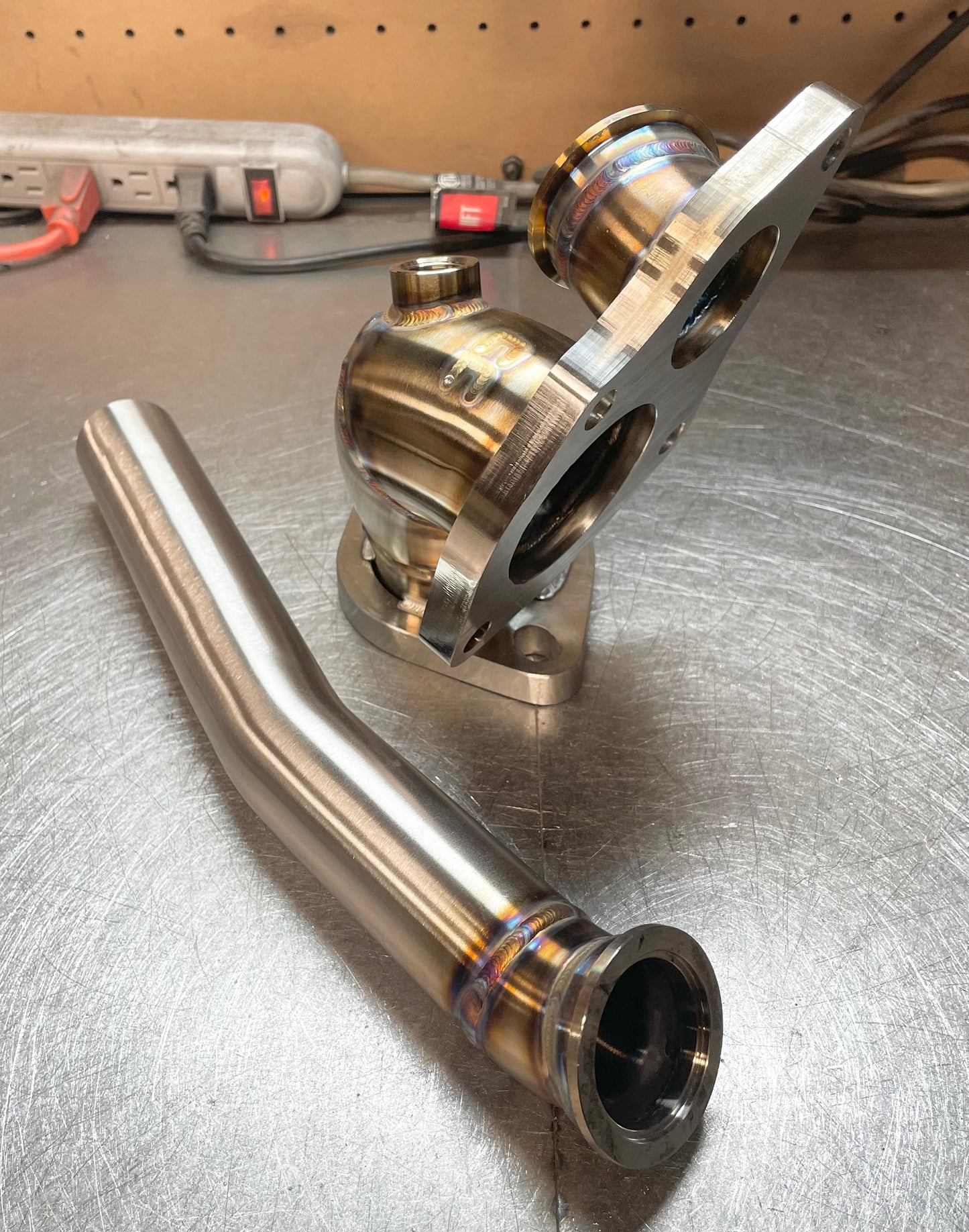 CCdesign 1G/2G DSM 2.5" External Wastegate O2 Housing
