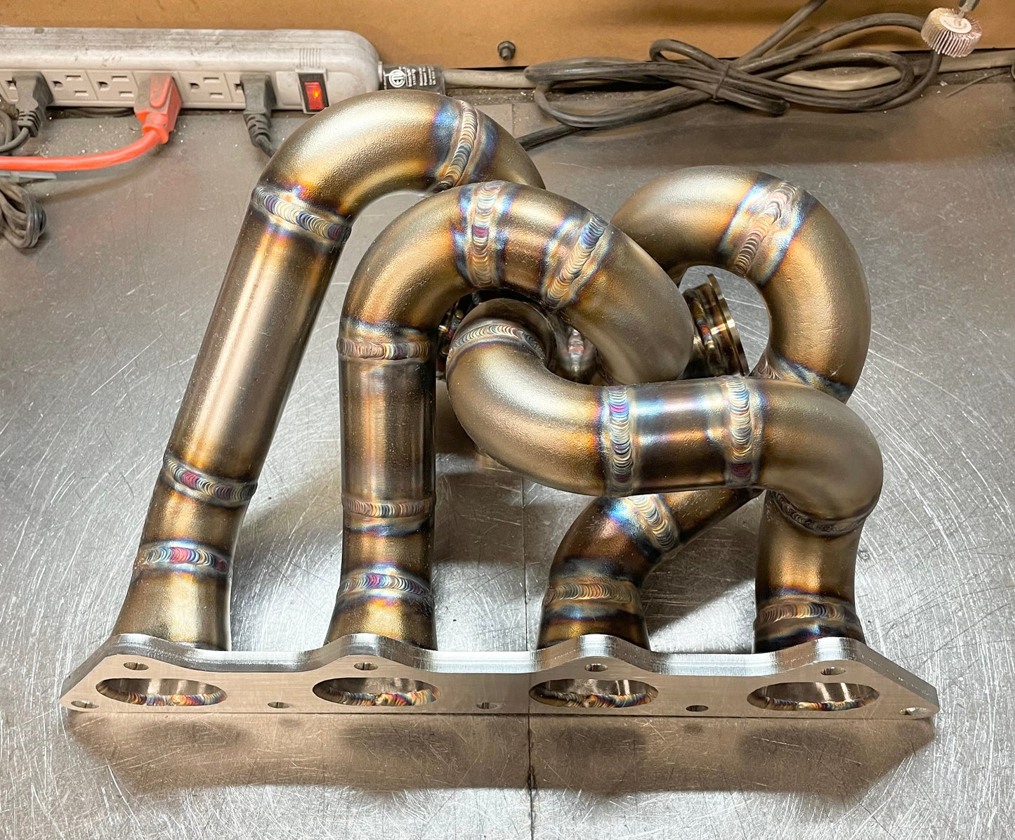 CCdesign 1G/2G DSM Divided T4 Bottom Mount Turbo Manifold