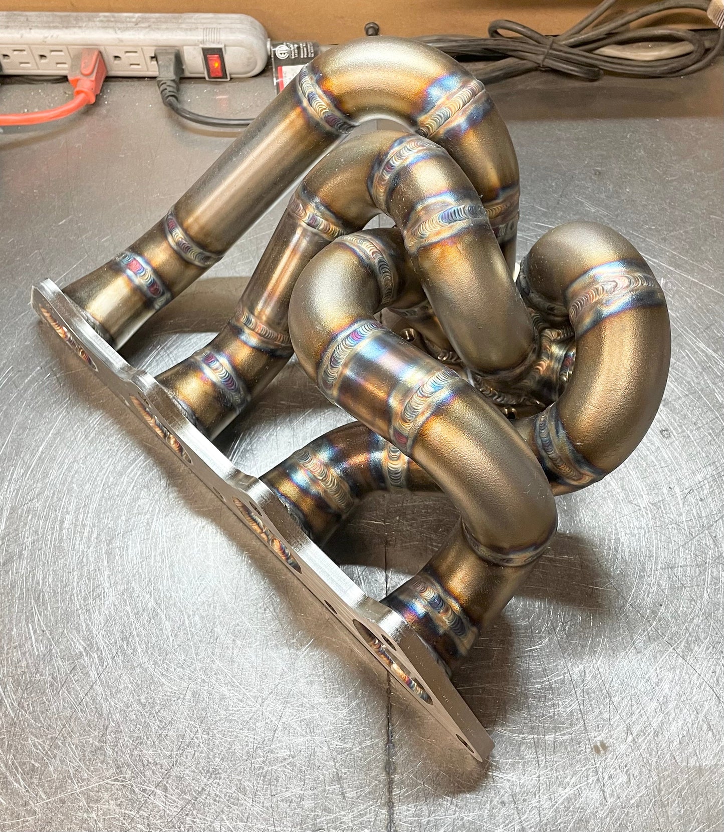 CCdesign 1G/2G DSM Divided T4 Bottom Mount Turbo Manifold