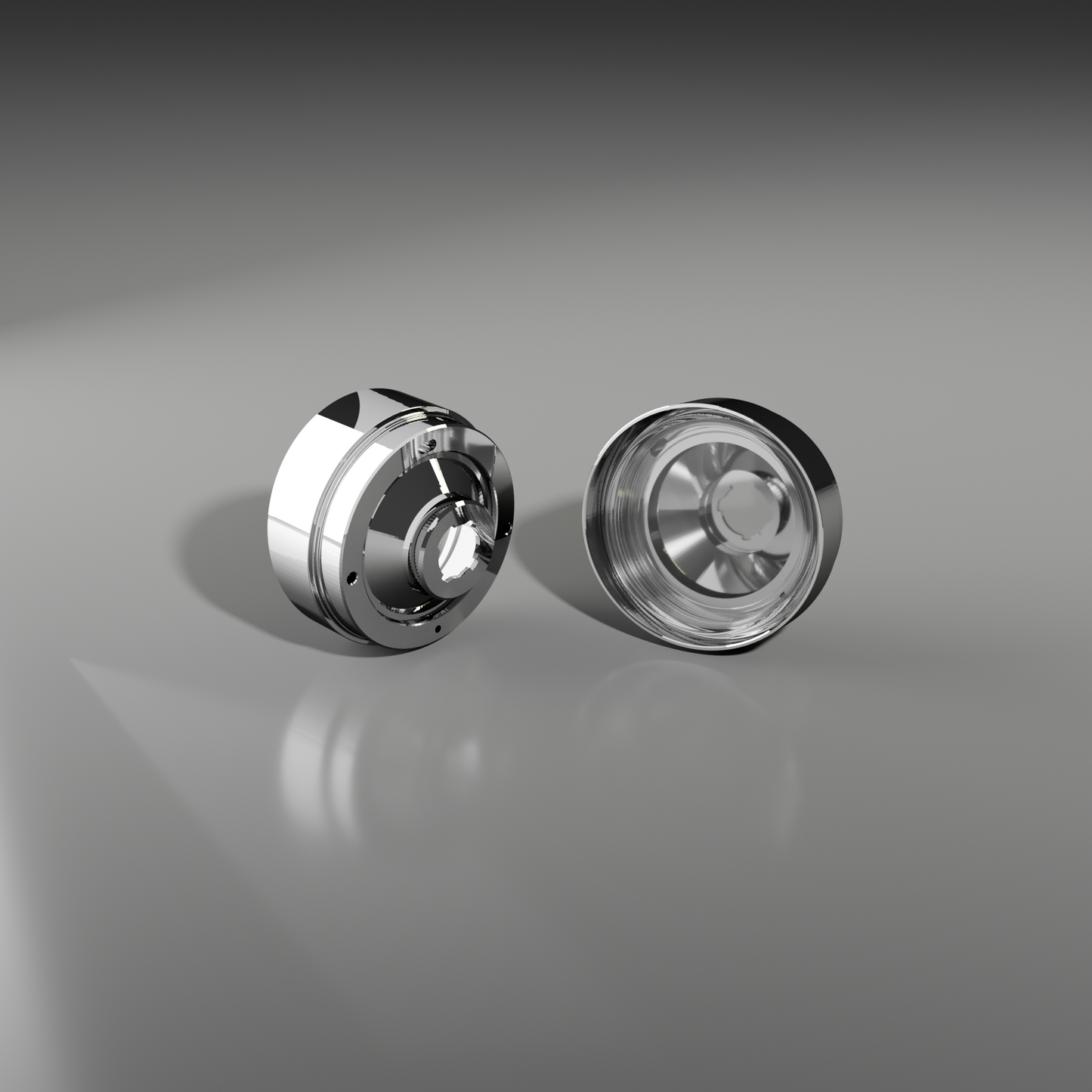 1970 - 1973 Chevrolet Camaro RS Billet Front Parking Lamps