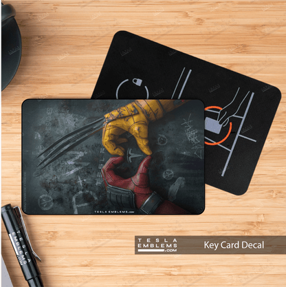 Deadpool Hand Hearts | NFC Key Card Wrap