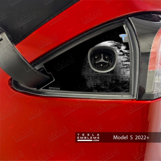 Death Star Tesla Charge Port Wrap | Model S
