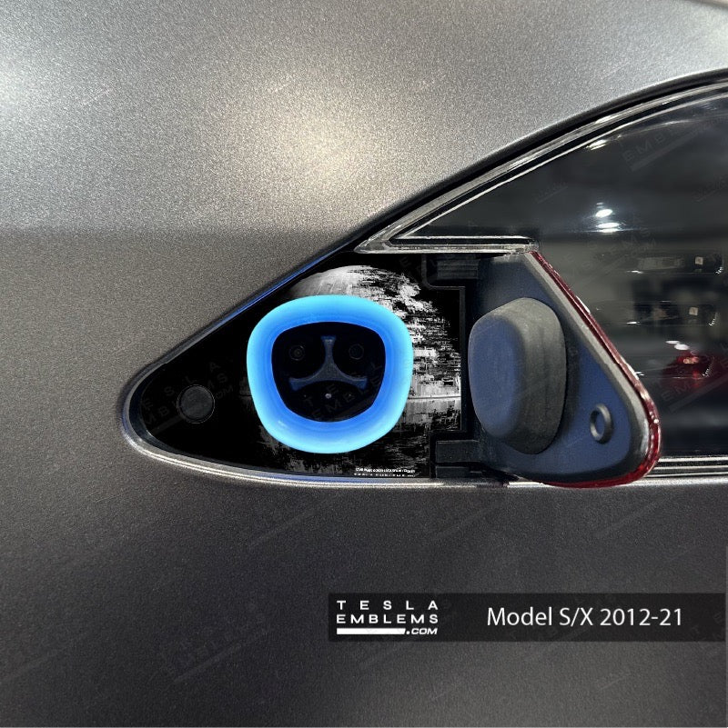 Death Star Tesla Charge Port Wrap | Model S
