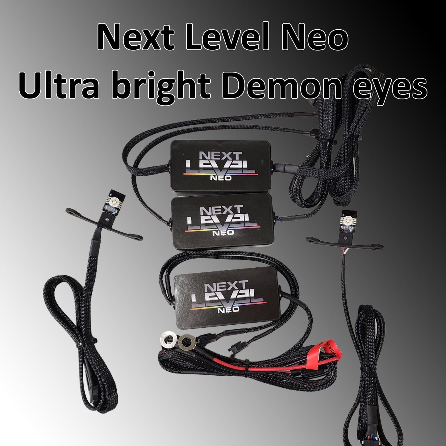 Next Level Neo Ultra Bright Rgbw Demon Eyes With Controller