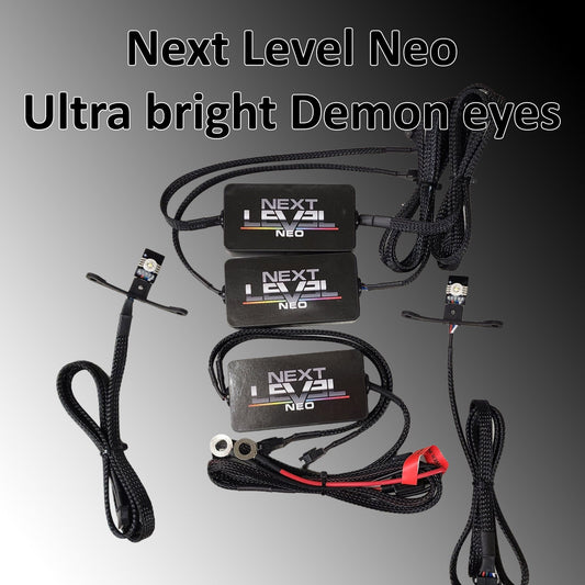 Next Level Neo Ultra Bright Rgbw Demon Eyes With Controller