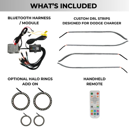 Dodge Charger Flow Series DRL Boards (2015-2023)