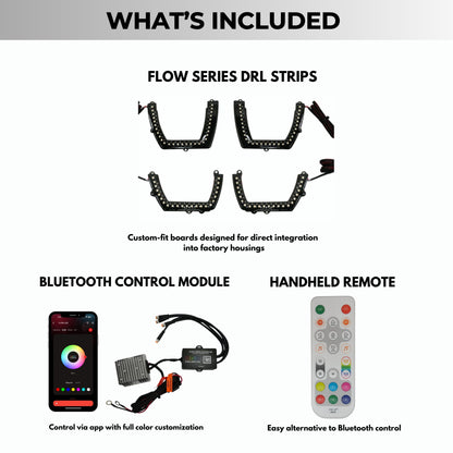 Dodge Charger Flow Series DRL Boards (for 2011-2014 Spec-D Headlights)