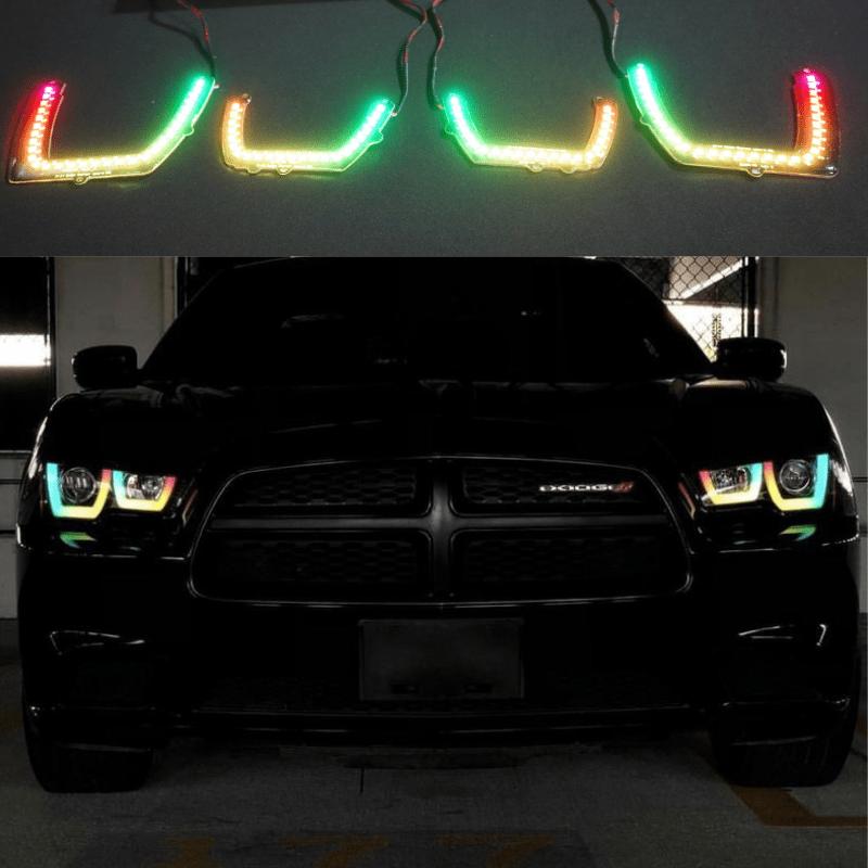 Dodge Charger Flow Series DRL Boards (for 2011-2014 Spec-D Headlights)