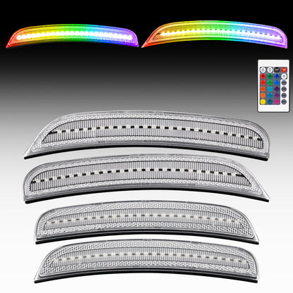 2015-2024 Dodge Charger RGB Clear LED Side Markers