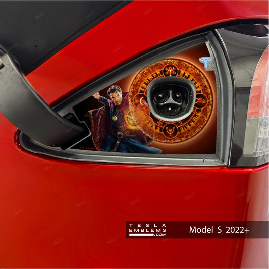 Dr Strange Tesla Charge Port Wrap | Model S